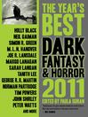 Cover image for The Year's Best Dark Fantasy & Horror, 2011 Edition
